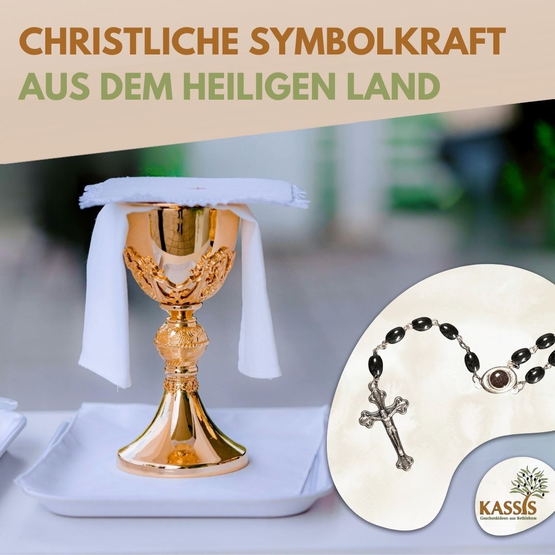 Rosenkranz mit ovalen Hämatitperlen